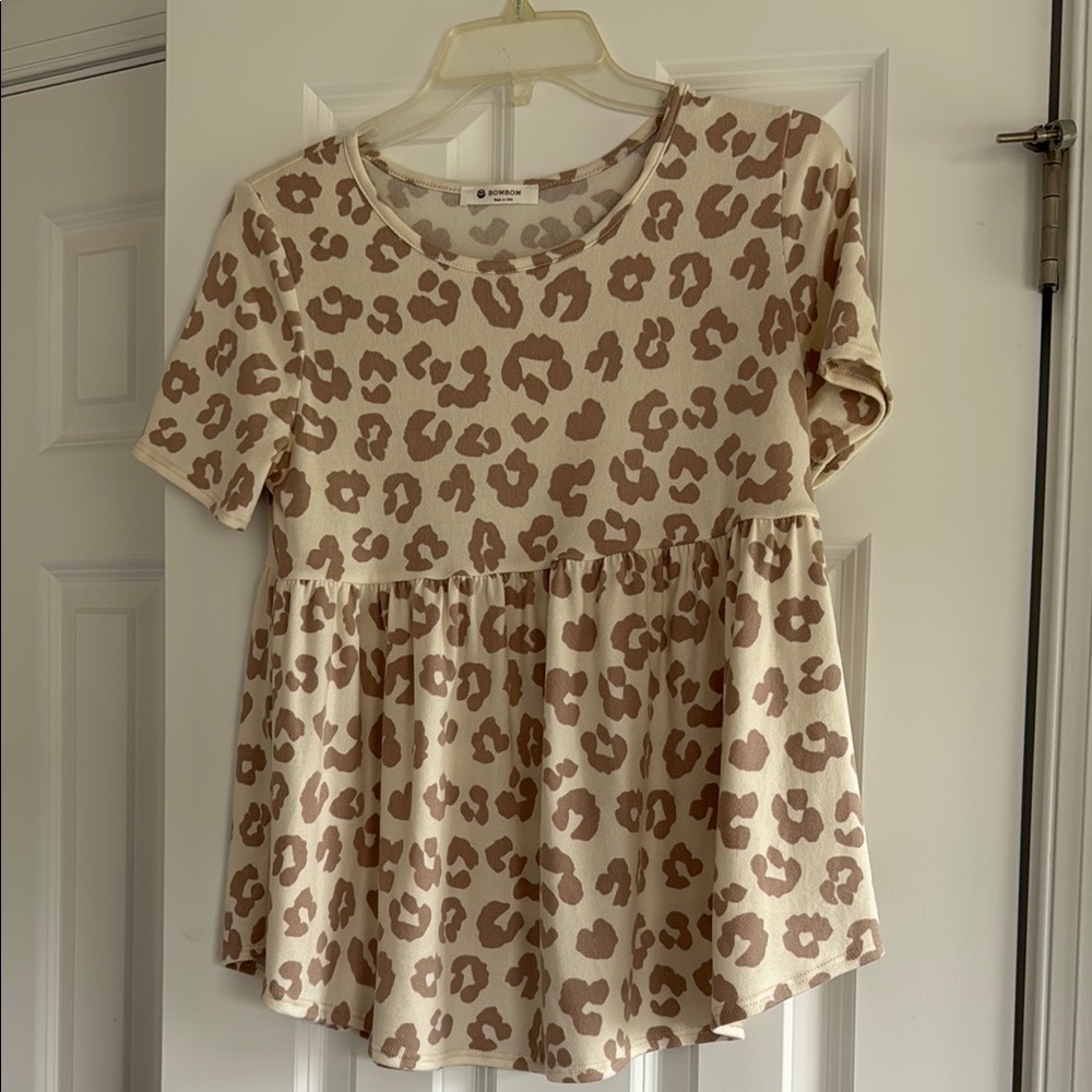 Leopard Print Top